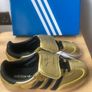 Adidas Samba LT W Gold Metallic Core Black UK 4.5 EU 37 1/3 Image 4