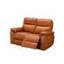 ELLA 2 Seater Power Cognac Leather Image 2