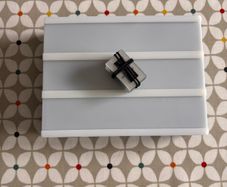 Lightbox with letters