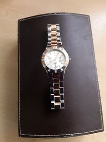 Guess two tone watch