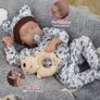 Reborn Dolls, 17 inch Handmade Realistic Reborn Babies Soft Vinyl Body, Reborn Baby Doll Looks Like a Real Baby Image 4
