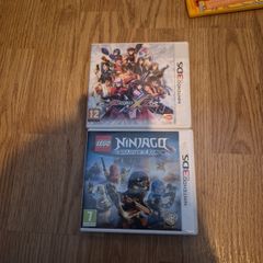 Nintendo 3ds game bundle, ninjago shadow of Ronin and project X zone.