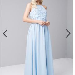 2 bridesmaid dresses