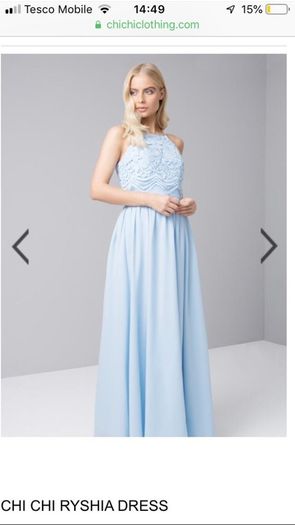 2 bridesmaid dresses
