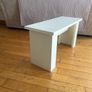 White bench Image 2