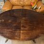 antique extendable dining table Image 6