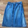 Levi's midi denim skirt Image 3