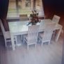 Table and six chairs Image 8