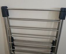 Heavy-Duty Stainless Steel & 3-Tier Rolling Clothes Drying Racks