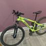 This is a yellow Decathlon Rockrider mountain bike Image 2