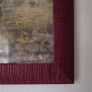 Abstract Framed Wall Art (45x35cm) Solid Wood Frame with Glass Image 2