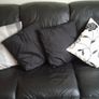 Vintage Black/White/Silver Cushions 6 euro EACH Image 2