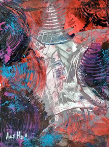 Abstract Art 21x30cm 02
