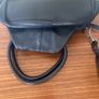 Leather Versatile Navy Hand/Shoulder/Crossbody Bag Image 7