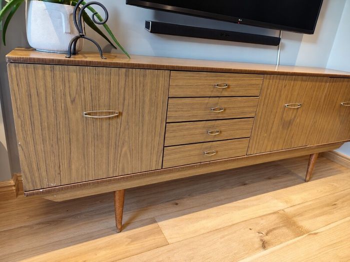 Vintage Mid Century Melamine Sideboard - Make an offer