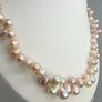 Perl Tucson Finds - Natural AAA Multi-Color Freshwater Pearl Necklace Image 3