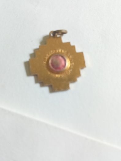 Vintage Jerasulem Soil Relic Medal