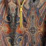Print Top with front zip detail Image 2
