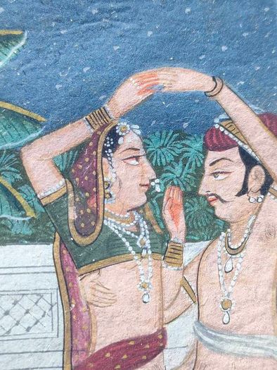 Rajasthan School Gouache on paper