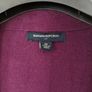 Purple Cotton Blend Cardigan Size XS Image 3