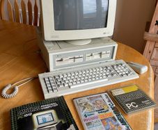 Amstrad PC 1512 and Printer in original box