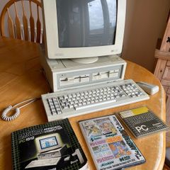 Amstrad PC 1512 and Printer in original box