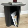 Black metal Side table with storage Image 7