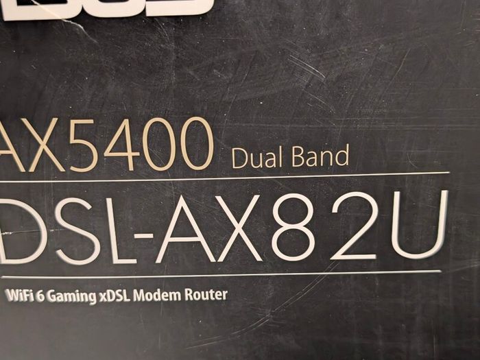 ASUS DSL-AX82U AX5400 Dual Band WiFi 6 Gaming Router DSL Modem Extendable