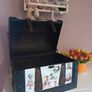 Hand decorated toy chest Image 9