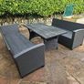 Corner Garden Lounge Seating Set L Shape Image 7