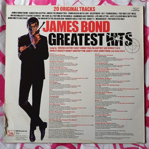 The Best of James Bond 007 on Vinyl