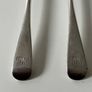 Pair of Antique Sterling Silver Teaspoons  London 1896  George Maudsley Jackson Image 5