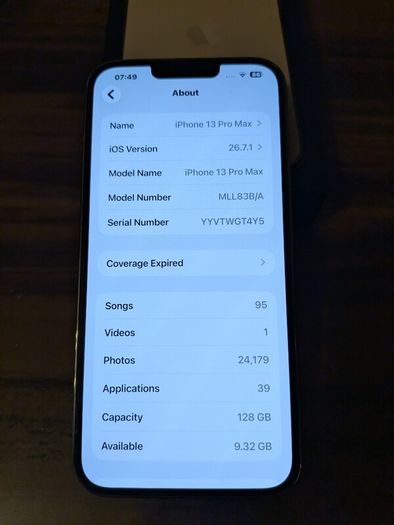 iPhone 13 Pro Max 128GB (Gold)
