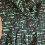 Trashy Diva by Candice Gwinn Vintage Style Green & Black Midi Dress Image 2