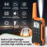 Walkie Talkies Long Range Walkie Talkie for Adults  FRS Radio Walky Talky Two Way Radio with NOAA Weather Alert Flashlight for Hiking Camping Trip Image 2