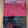 Canvas Tab Top Curtains and Ties Brand New Image 2