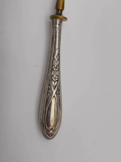 Antique 1800s Silver 800 Dessert Spoon Swiss