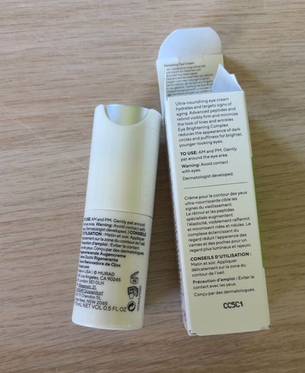Murad resurgence renewing eye cream 15ml