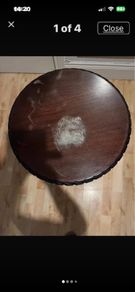 wood table