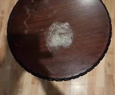 wood table