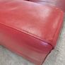 SOFA beautiful red leather Image 3
