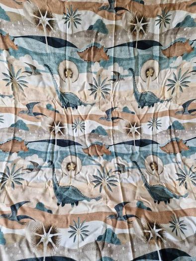 La Millou Bamboo Dinosaur Swaddle in box