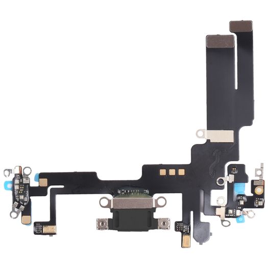 For Apple iPhone 14 Charging Port Flex Cable Replacement - Black