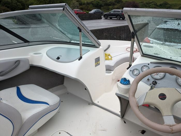 Speed boat.