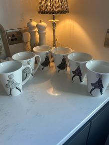Paul Costello Mugs Set x 6