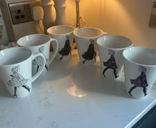 Paul Costello Mugs Set x 6