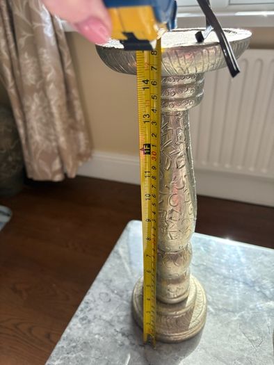Meadow & Byrne ornamental candle stands.