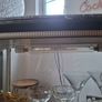 vintage bar with 2 stools Image 4