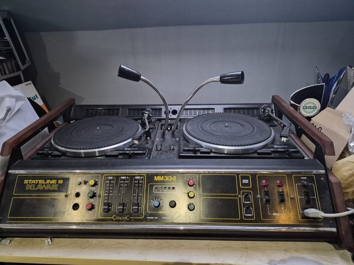 citronic disco twin turntables