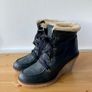 Marila leather wedge ankle boots uk 8/ 41 Image 3